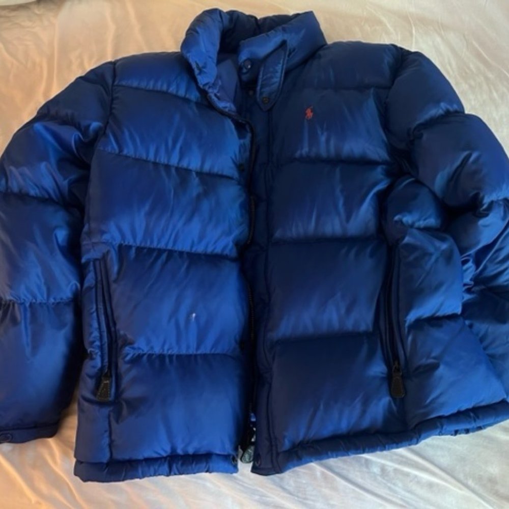 Polo Blue Down Jacket